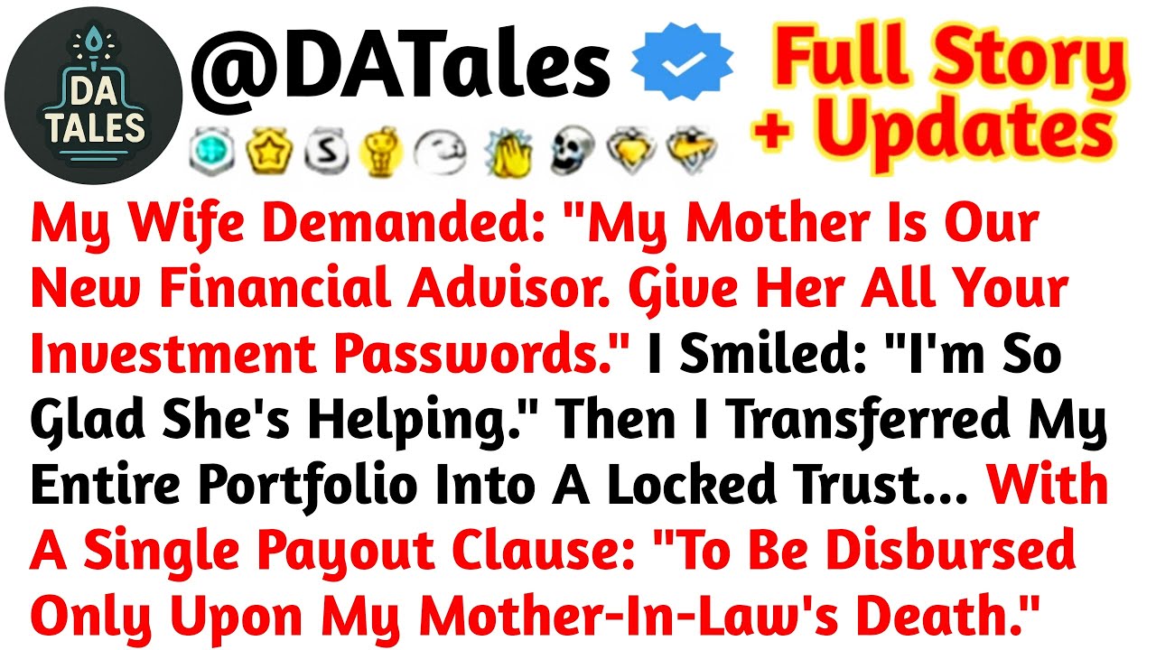 My Wife Demanded My Mother Is Our New Financial Advisor. Give Her All Your Investment Reddit Stories