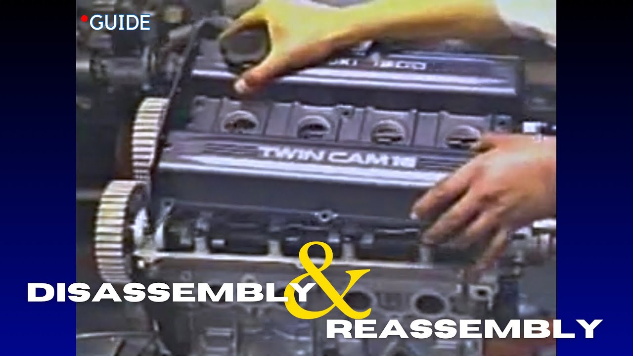 SUZUKI G13B TWIN CAM | Swift GT/GTi engine Disassembly & Reassembly GUIDE (Spanish)