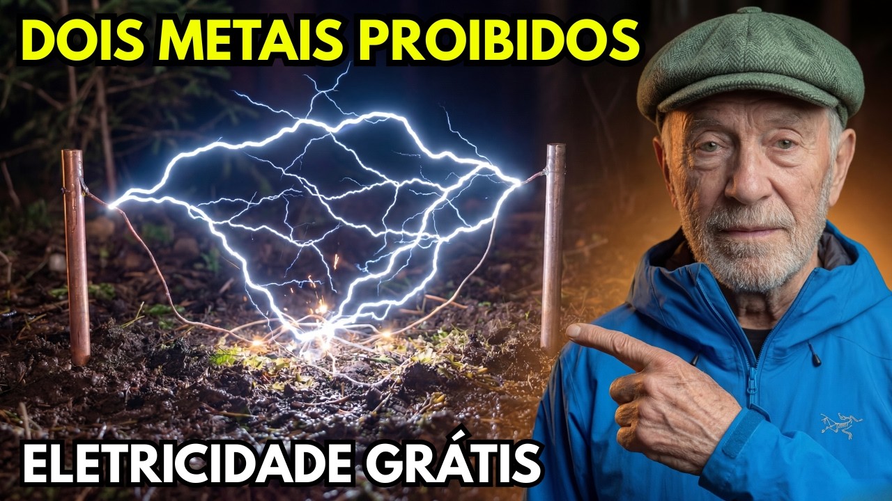 Terra + Duas Moedas = Eletricidade Grátis — O Truque Off-Grid que as Empresas de Energia Odeiam...