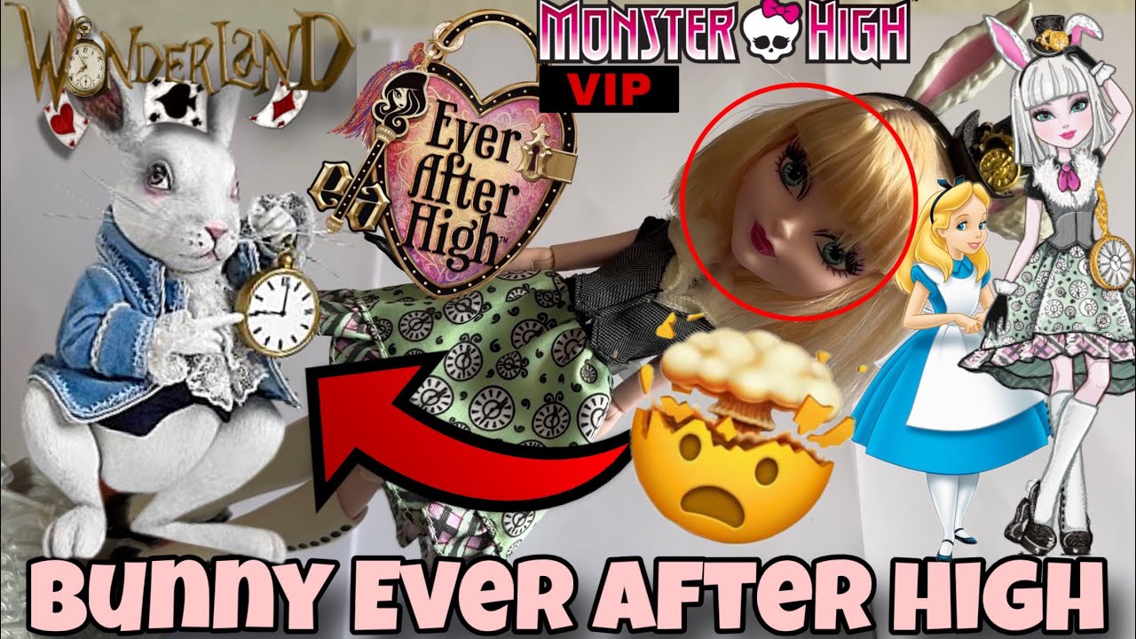🐰Bunny Ever After High💙UNBOXING & REVIEW|La HIJA del CONEJO DE ALICIA en el pais de las MARAVILLAS😱✨