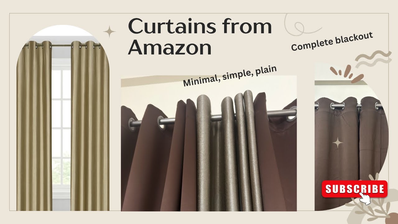 Look at these Curtains from Amazon-Review💫 