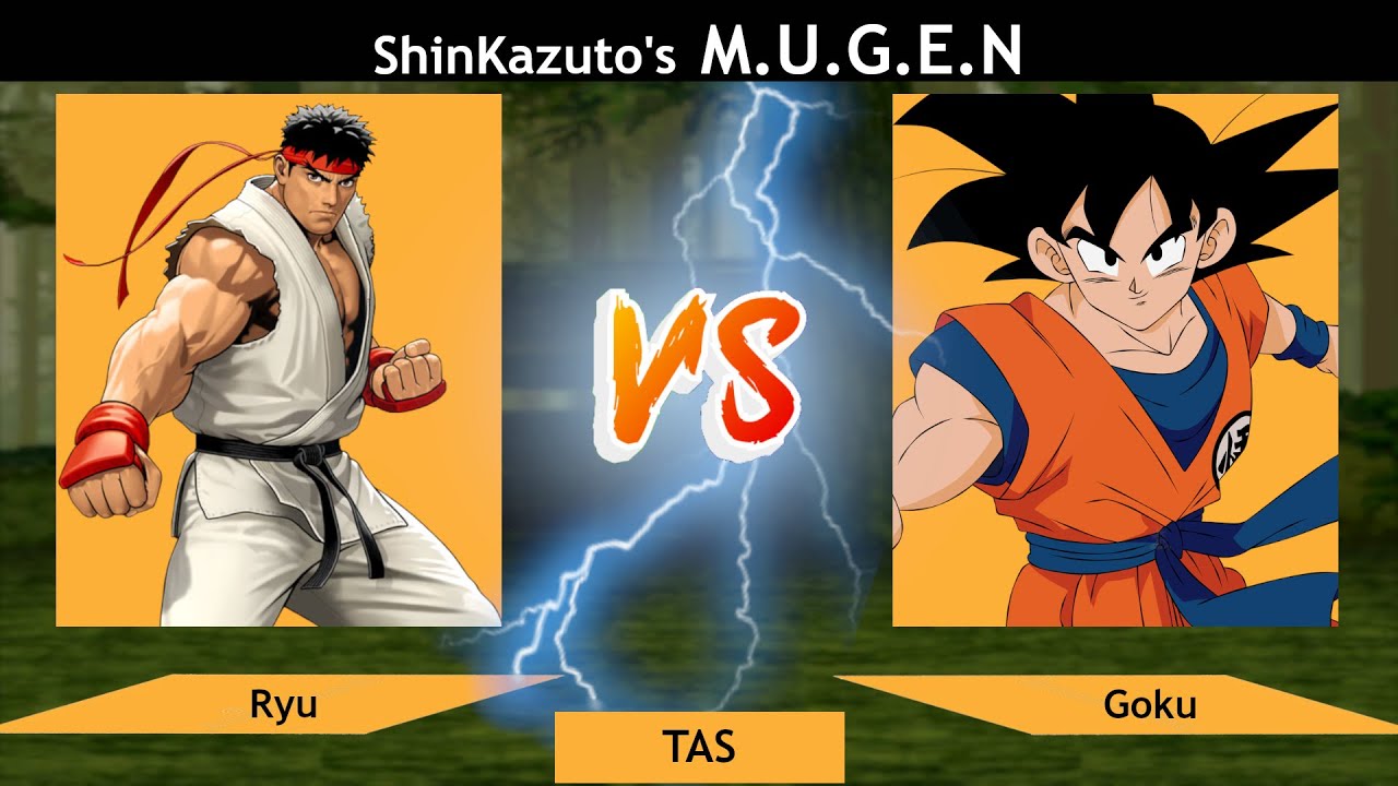 Kaz Mugen: [TAS] Ryu vs Goku Z2