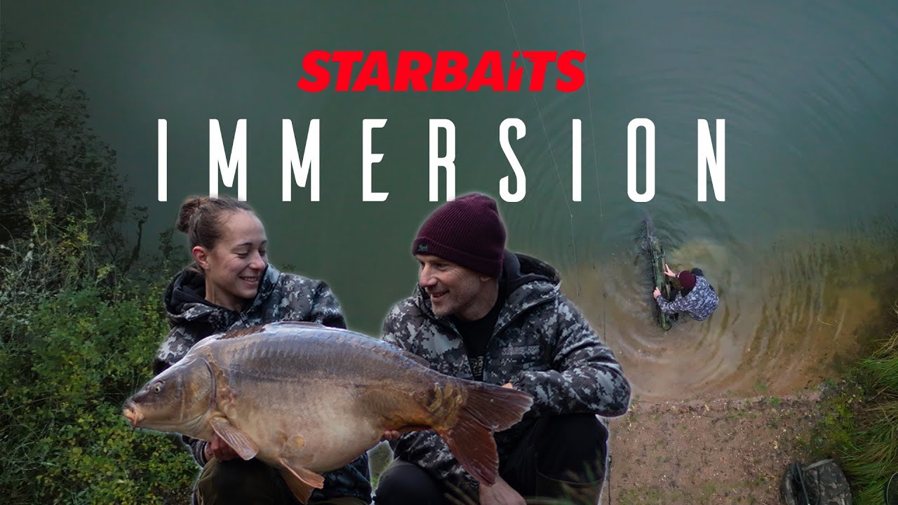 STARBAITS CARPFISHING IMMERSION : GROSSE CARPE au coeur de l'HIVER !