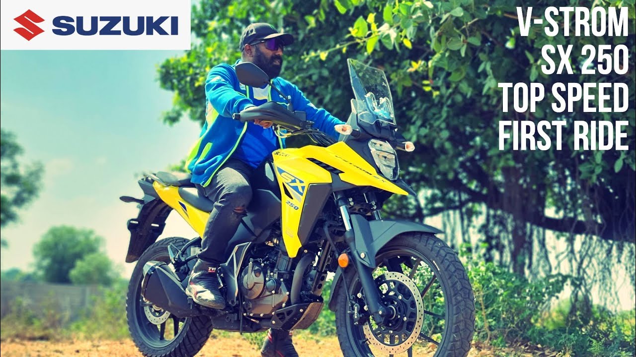 Suzuki V Strom SX 250 Top Speed First Ride Review Unscripted