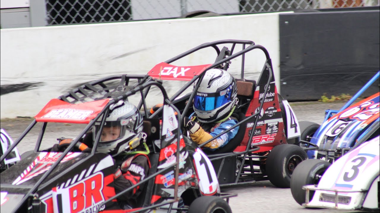 Watch 8 Year Old NASCAR Youth Series Star Battle Back from 10th 