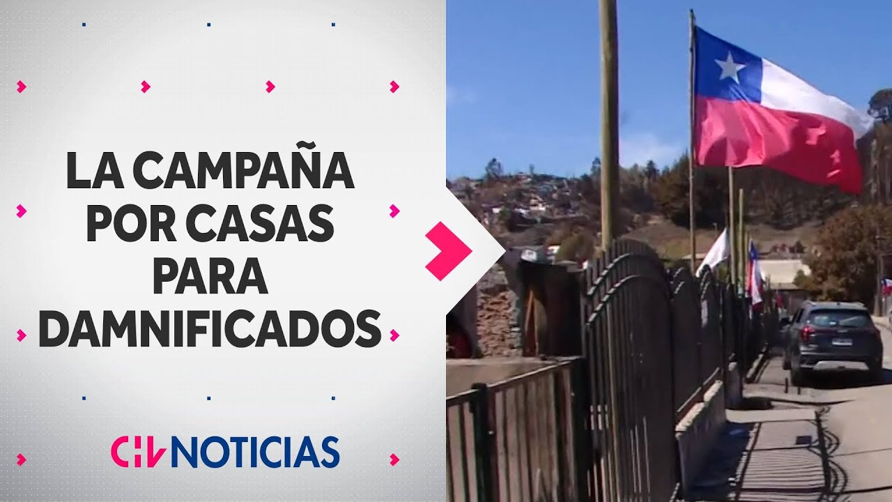Más de 70 casas se han reunido en campaña en ayuda para damnificados por incendios - CHV Noticias