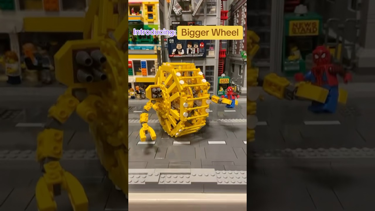 Big Wheel solos #lego #legotoys #spiderman #marvel #afol #legominifigures #legomarvel #legospidey