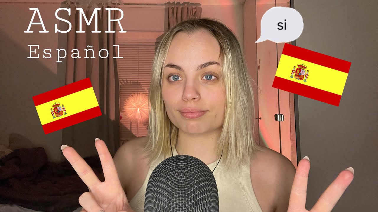 ASMR Trying to speak Spanish🇪🇸 Español Part 2