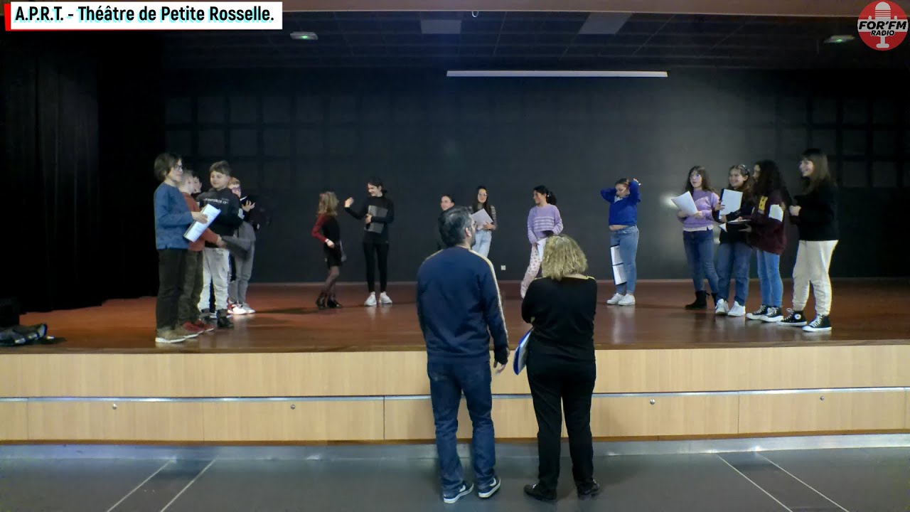 Reportage A.P-R.T. Association de Petite-Rosselle de Théâtre