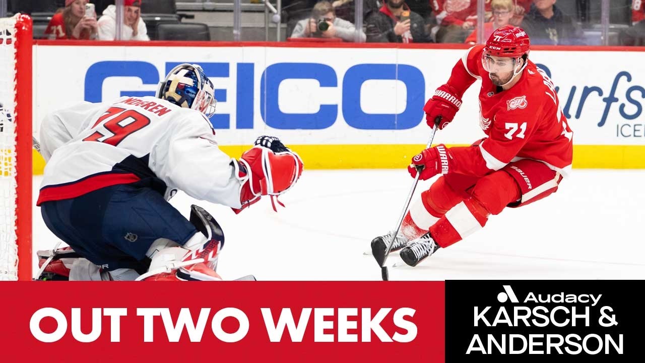 Dylan Larkin And Andrew Copp Out Two Weeks For Red Wings | Karsch and Anderson