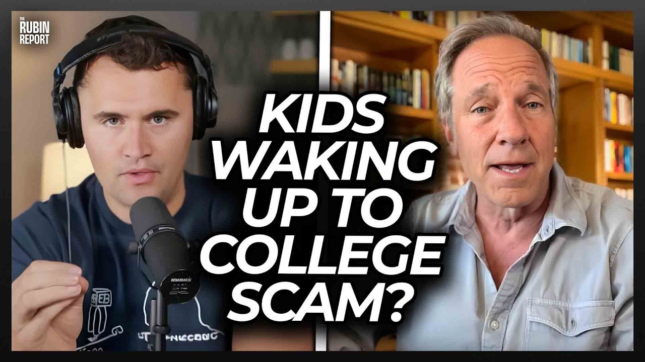 Mike Rowe Blows Charlie Kirk’s Mind w/ the One Thing That Killed Blue Collar Dreams