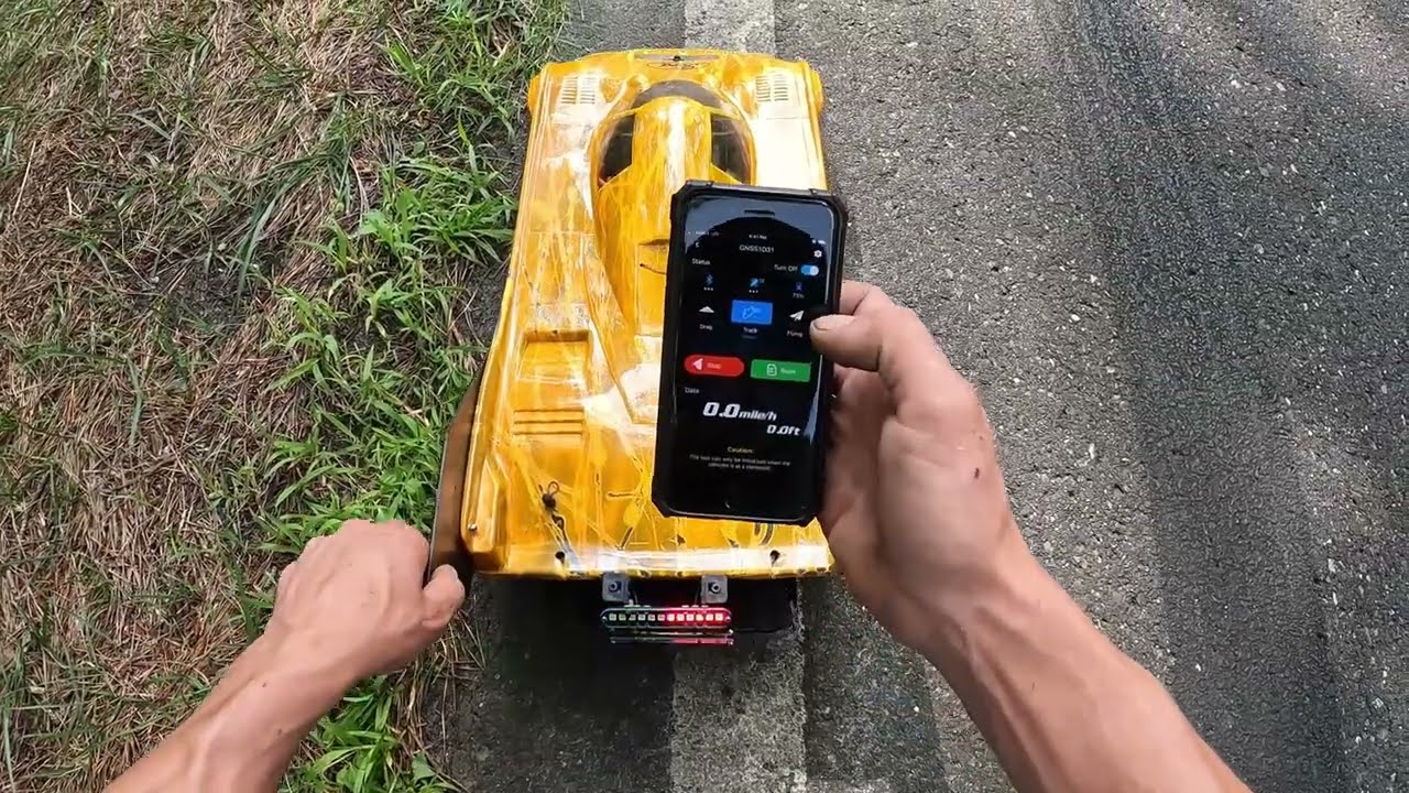 Perfect Pass car Hobbywing EZRUN 4990 1650kv 6s pass14x