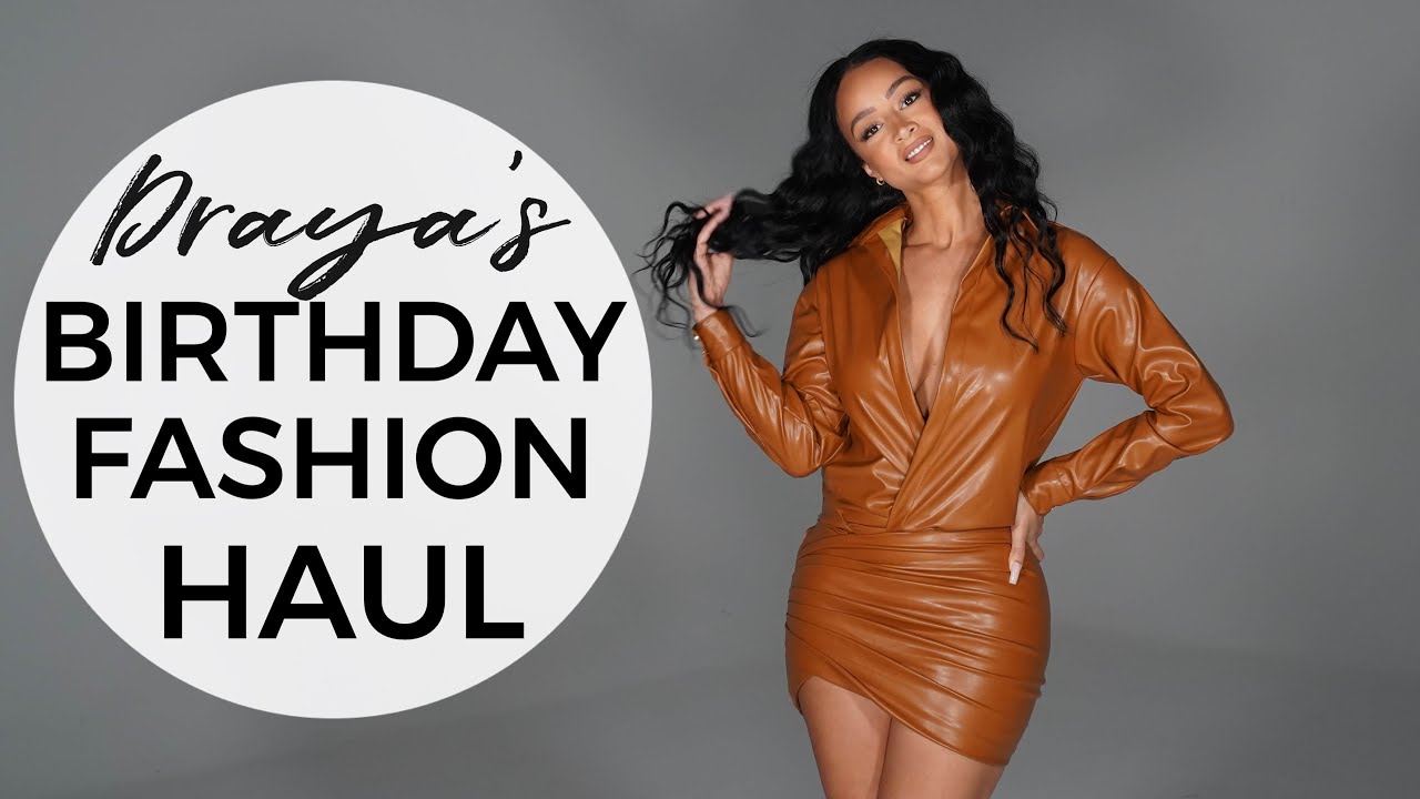 DRAYA x FASHIONNOVA | Модные покупки ко дню рождения