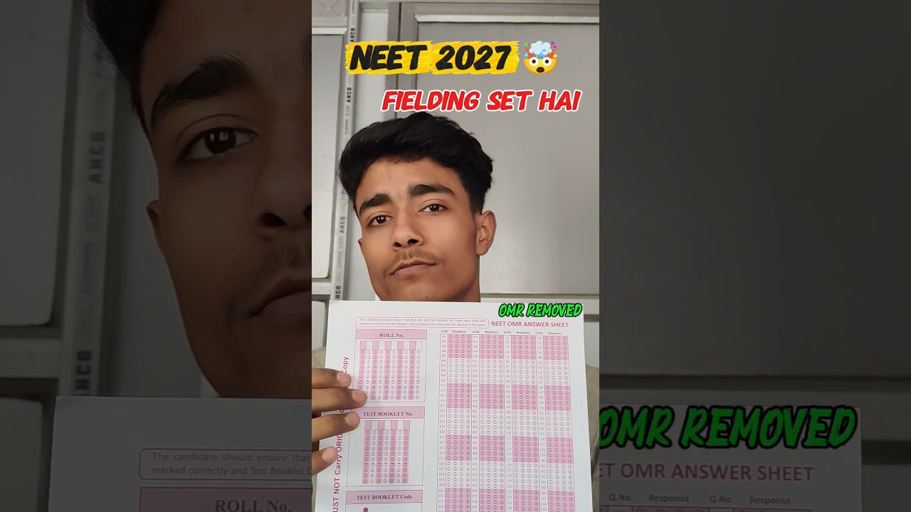NEET 2027 New Pattern Shock 😮 One Pen Paper? #nta #neet #neet2026 #neetaspirents #cbse #neetexam