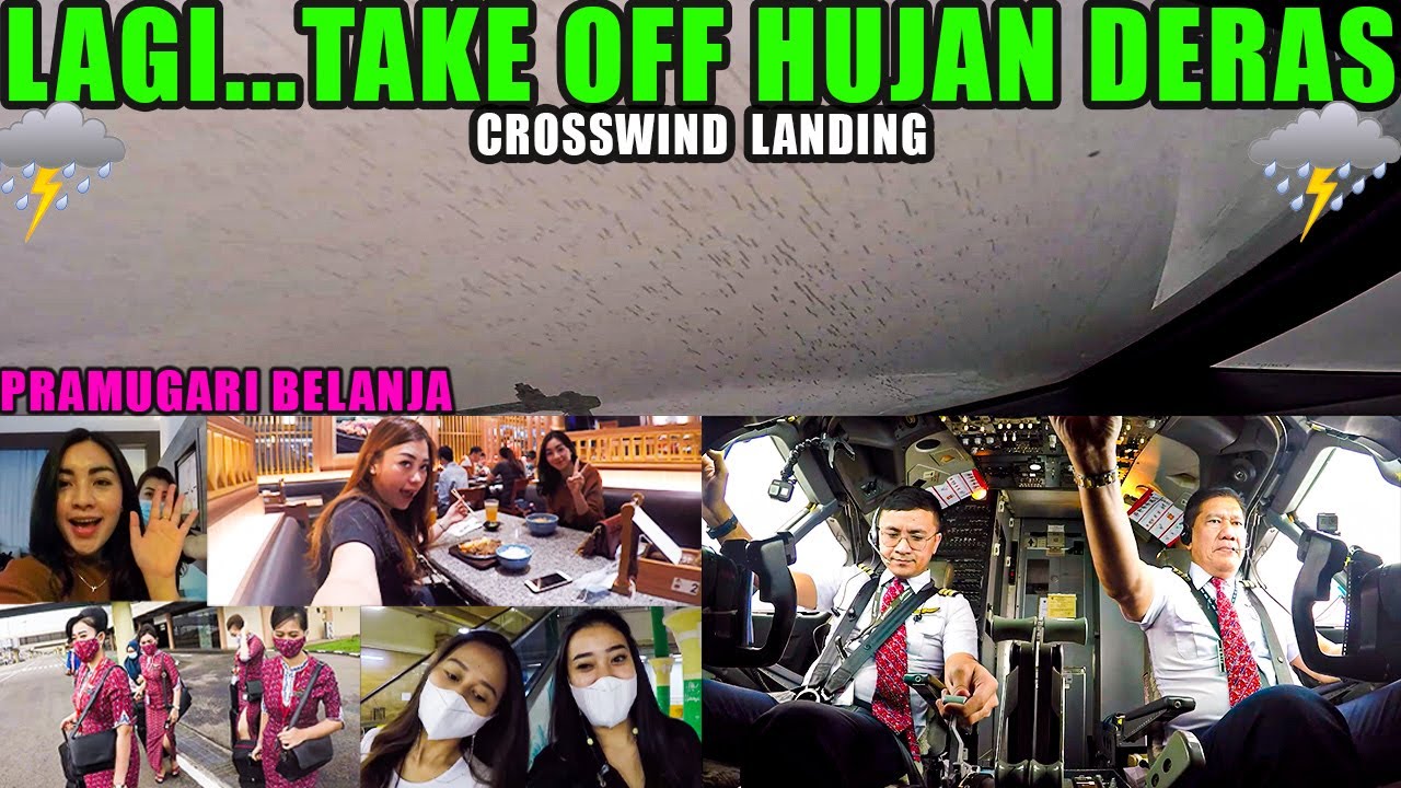 HUJAN LEBAT & ANGIN KENCANG - PRAMUGARI BELANJA