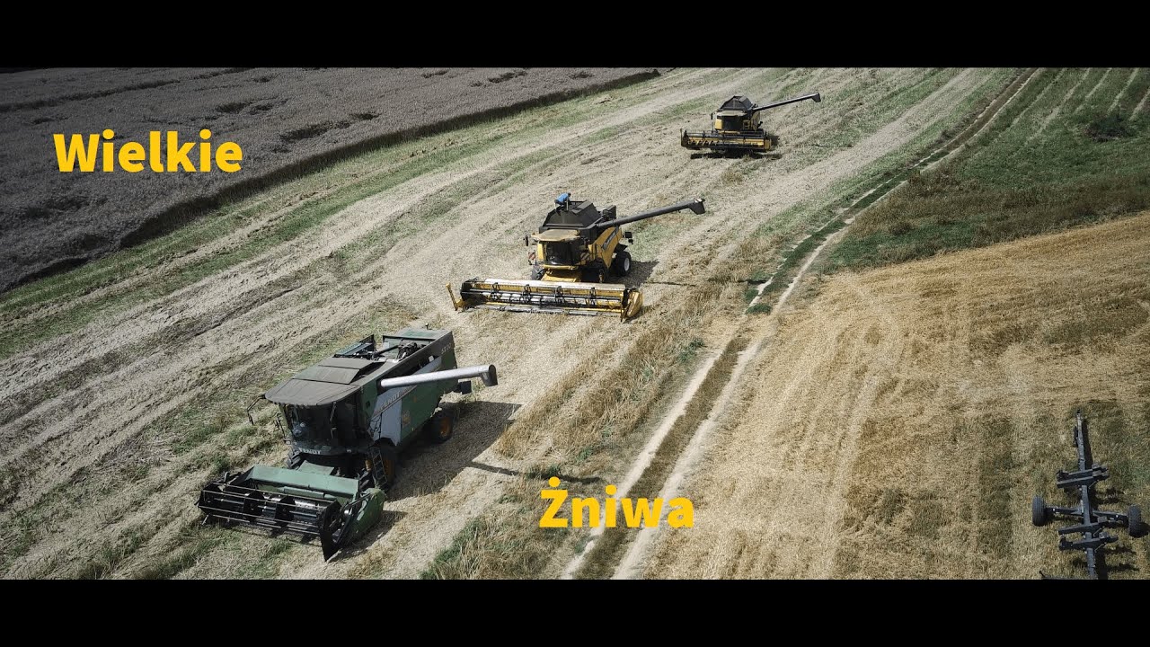 ☆Wielkie Żniwa na Podkarpaciu☆ czyli trzy kombajny na jednym Polu (Gr Świetlik, Gr Rodzoń)