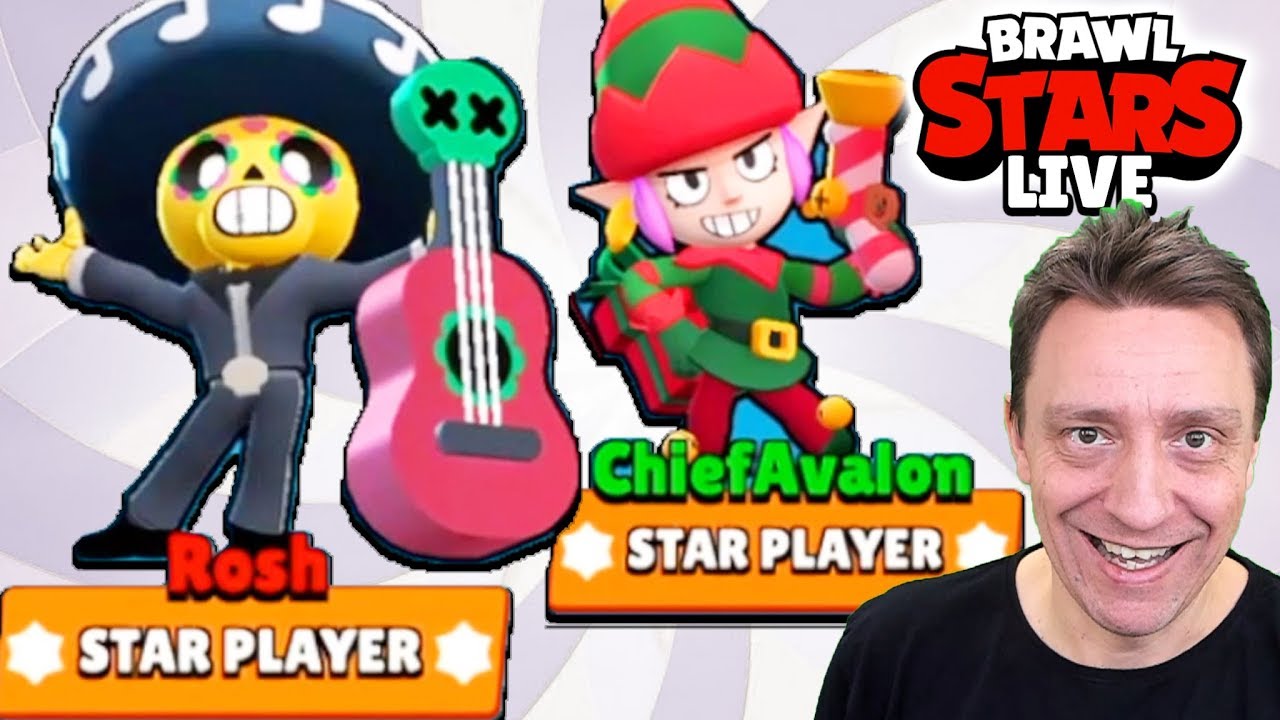 Highlights of Radical Rosh and me in Brawl Stars Gem Grab Live!