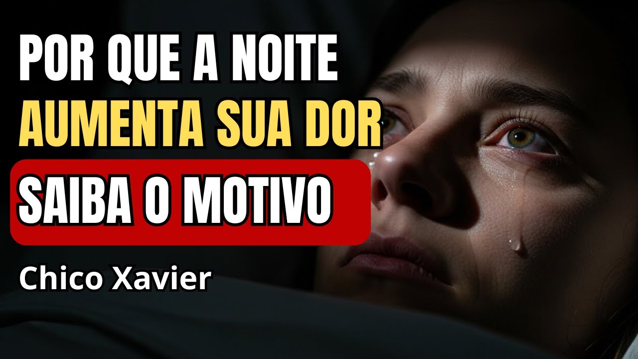Por Que a Saudade Dói Mais à Noite? Chico Xavier Explica | Espiritismo