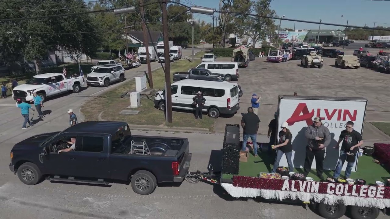 Continuation of Veterans Day parade 2025 Alvin, Texas