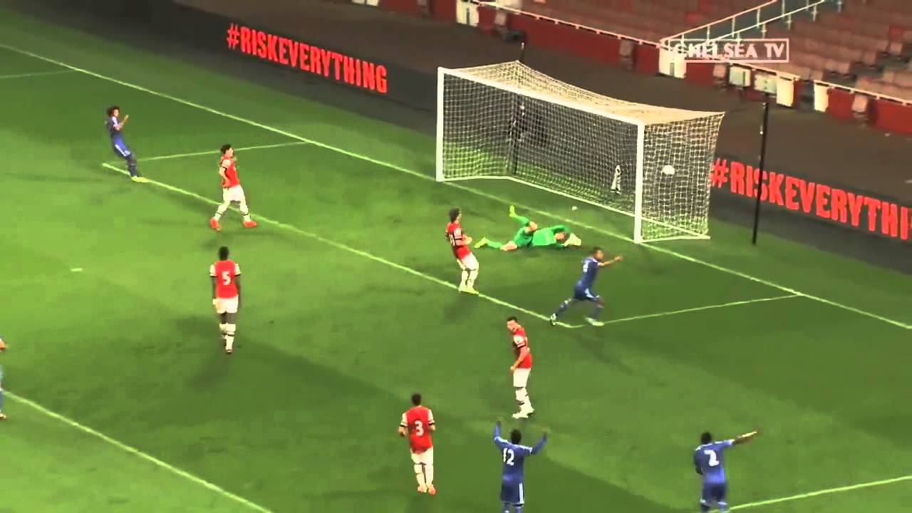 Chelseali gen&ccedil; futbolcu Lewis Baker'dan harika gol!