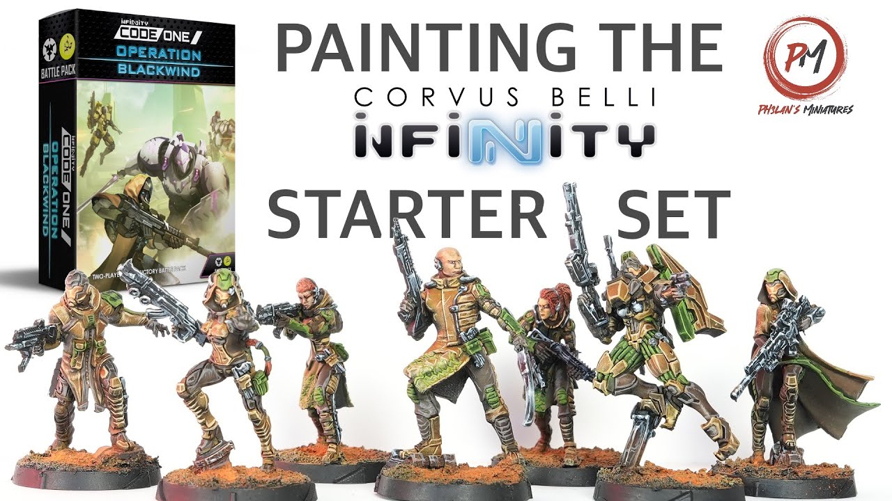 Painting Operation: Blackwind Part 1 | Haqislam | Infinity Corvus Belli