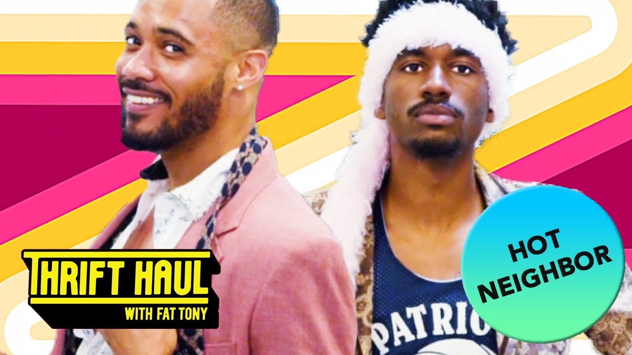 What to Wear to Hit on Your Neighbor ft. Jak Knight and Langston Kerman | Thrift Haul | Tatered