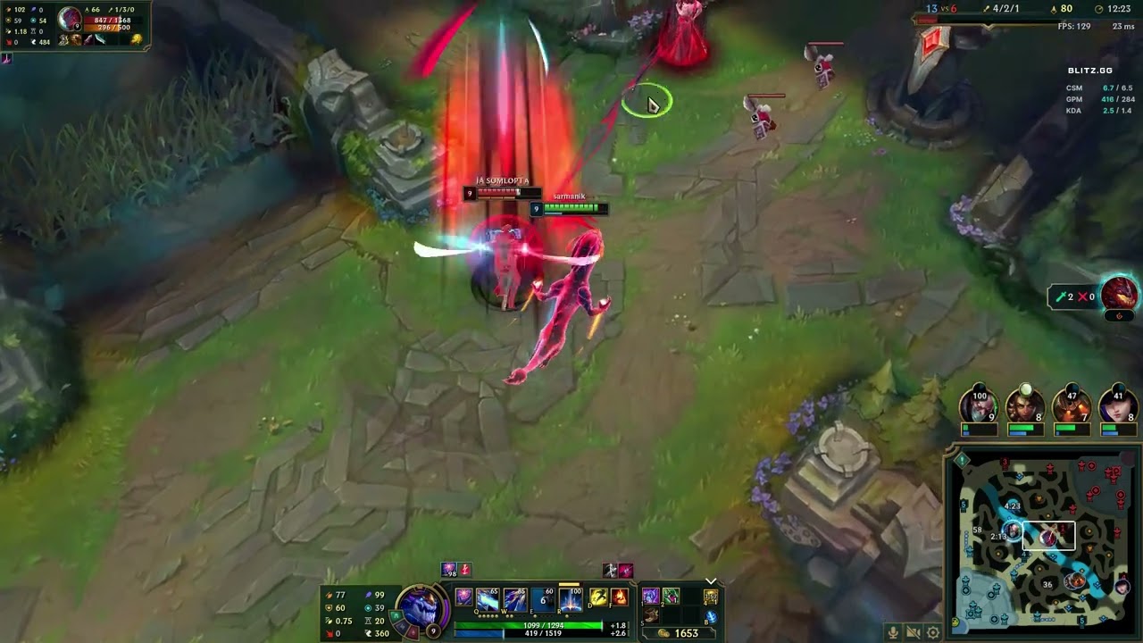 Yone insane combo
