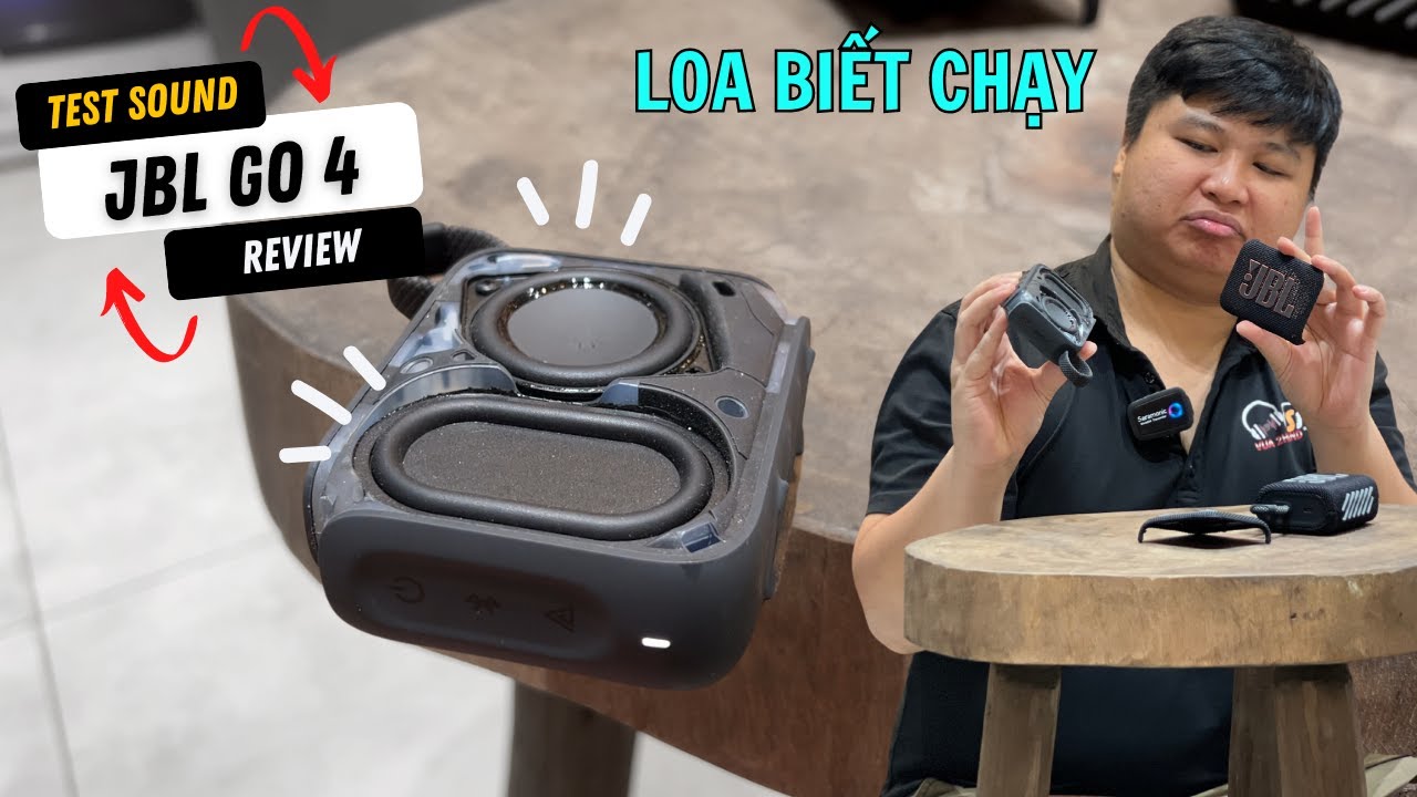 JBL GO 4 BASS TEST - Có đáng nâng cấp ?