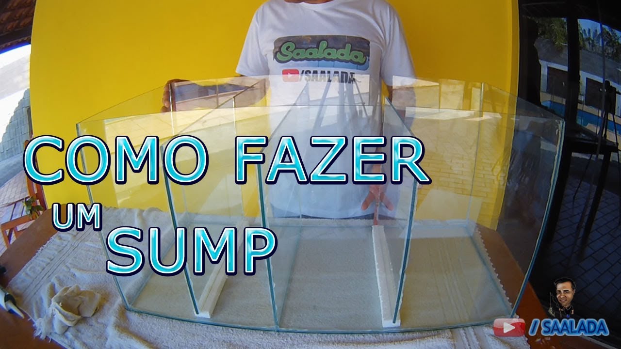COMO FAZER UM SUMP FILTRO PARA AQUÁRIO