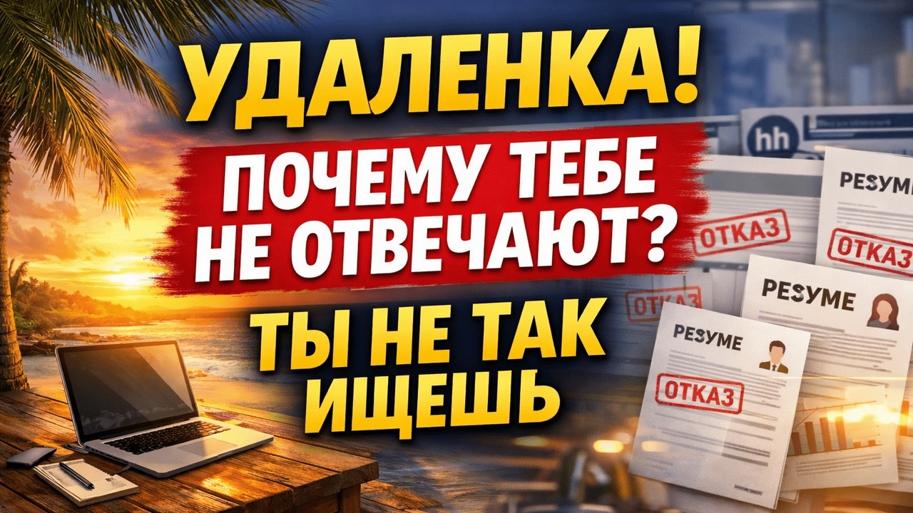 Как найти удалённую работу в кризис? Почему вас не зовут на собеседование | Работа онлайн поиск