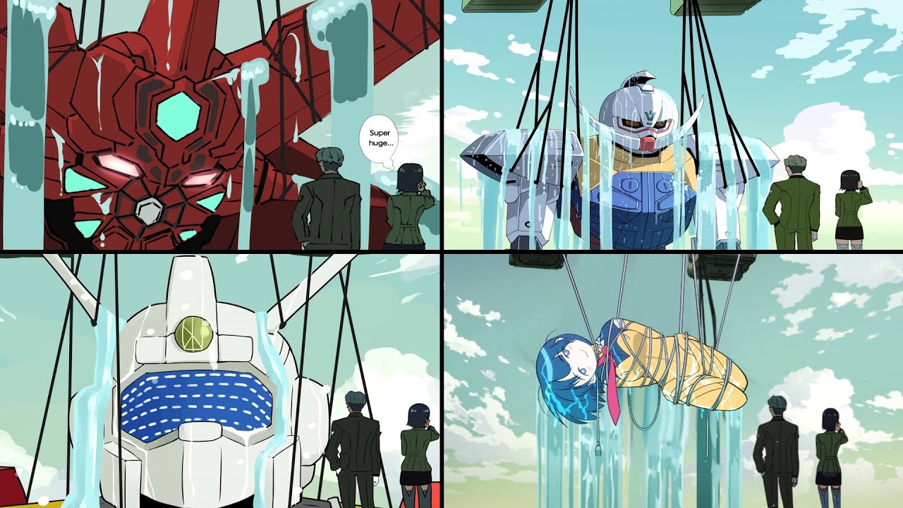 GQuuuuuuX Fishing Meme (Gundam Elmeth)[ガンダム エルメス シャロンの薔薇 釣り ミーム Rose of Sharon Getter Emperor Ideon]