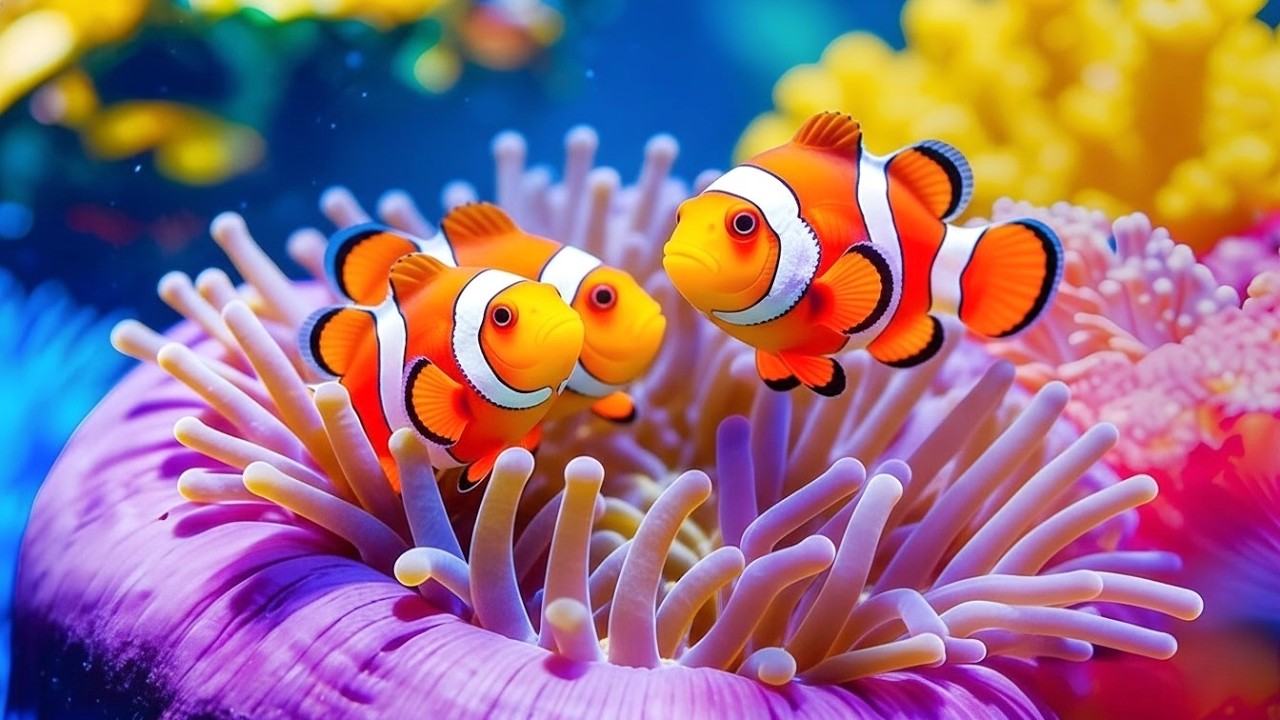 Ultimate 4K Aquarium 🐠 Deep Sea Calm for Sleep, Meditation & Stress Relief