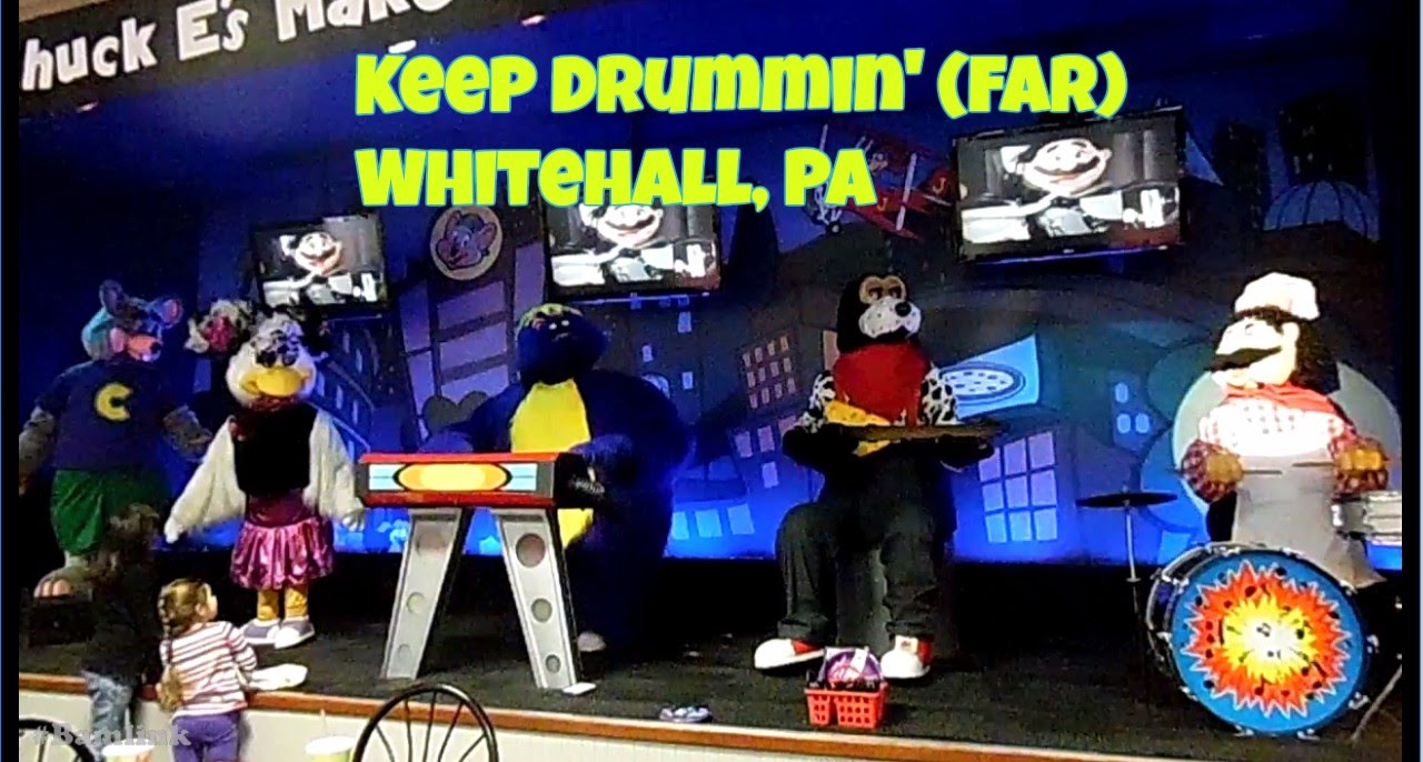 Chuck E. Cheese's CU 1 Stage Keep Drummin' Whitehall, PA January 2016