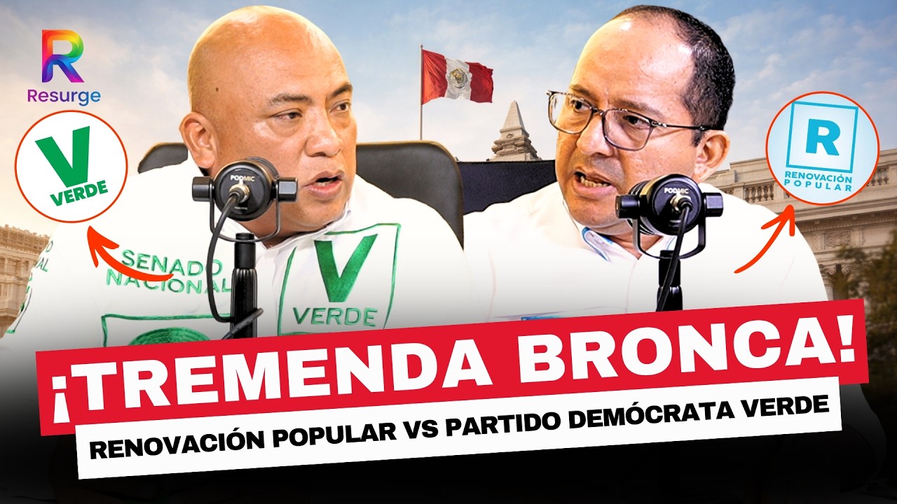 🔥CASI SE PEGAN! Exasesor de PEDRO CASTILLO encara a candidato de LÓPEZ ALIAGA
