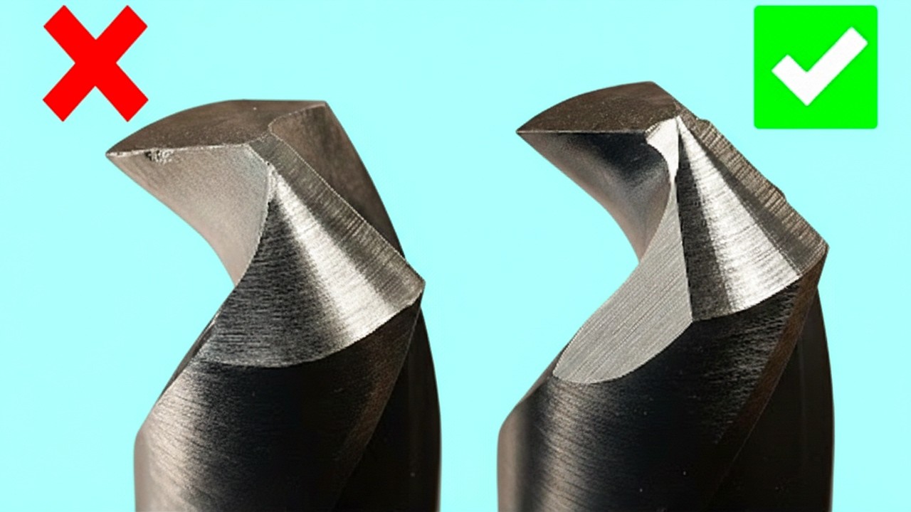 Millions of people still don't know how to sharpen drill bits quickly and easily!