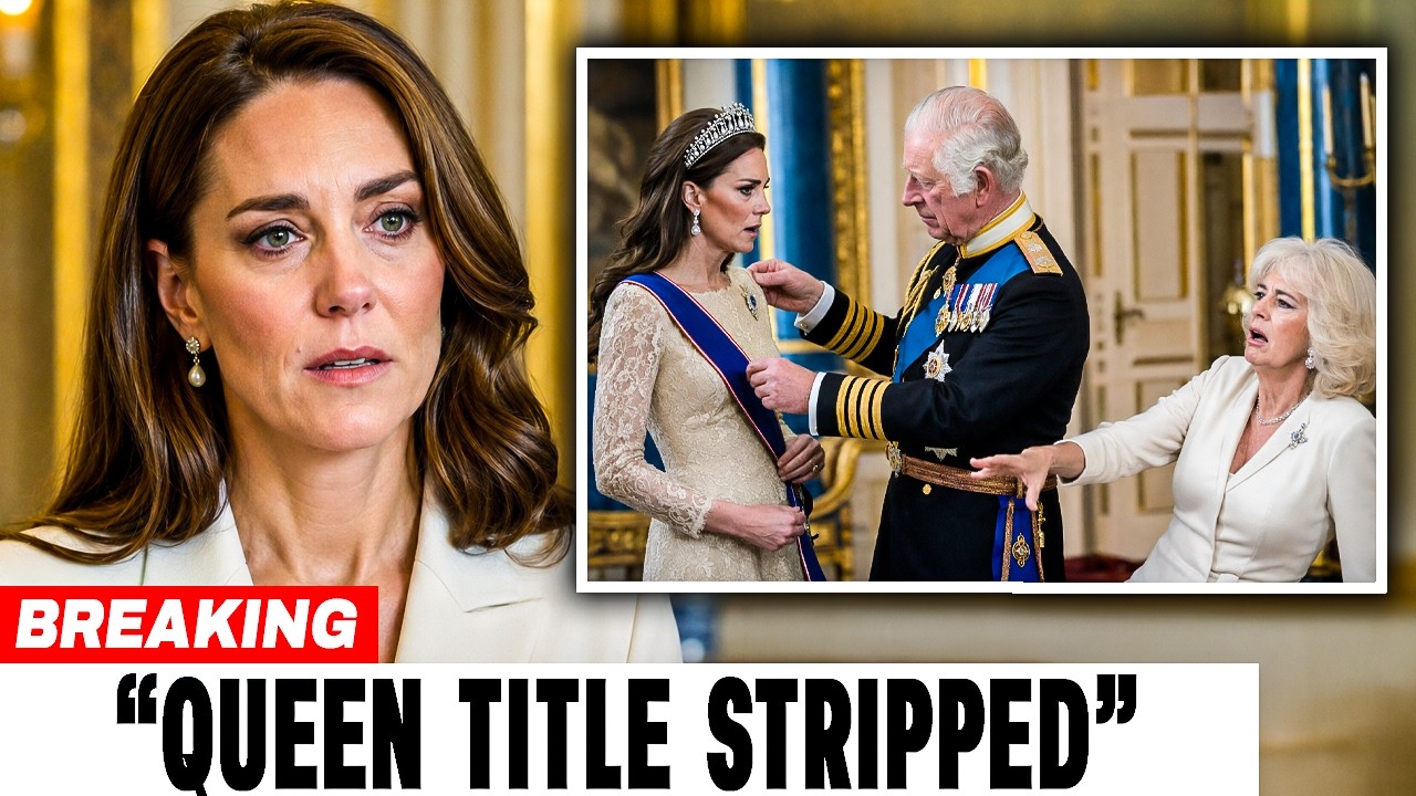 4 MIN AGO: Camilla COLLAPSES After Royal Council Strips Her Title & Hands It To Catherine
