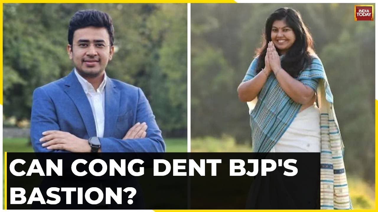 Lok Sabha Election: Tejashvi Surya Vs Sowmya Reddy In Bengaluru South | Can Cong Dent BJP's Bastion?