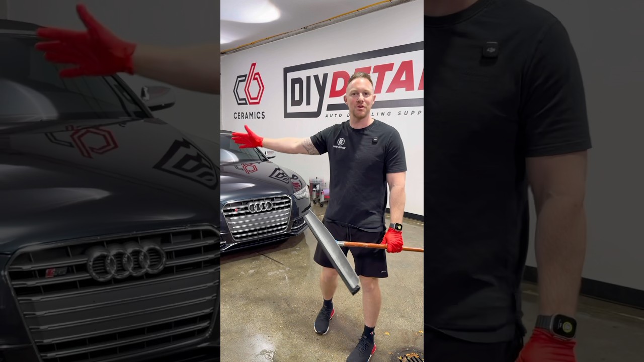Наша первая мойка в студии @diydetailofficial