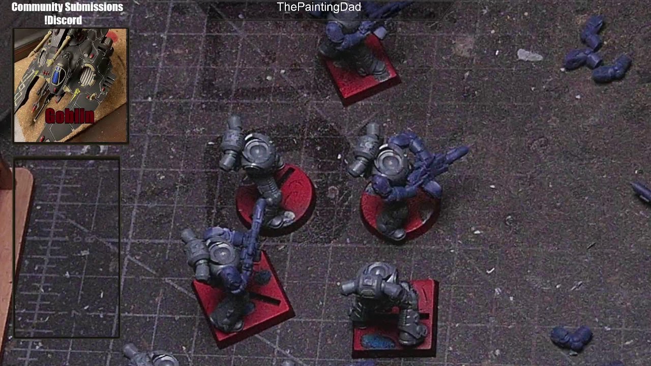 Assembling Minis and Enjoying the Peaceful Evening.