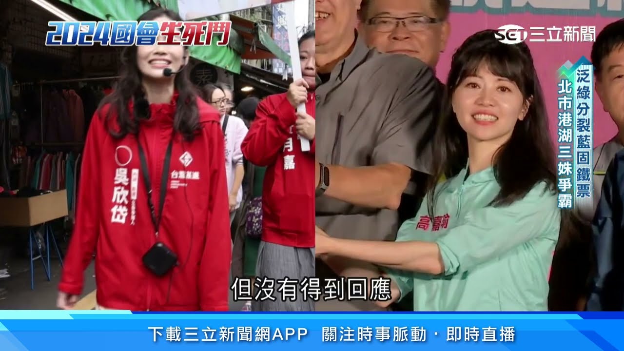 高嘉瑜拚立委連任 泛綠分裂「港湖三腳督」｜三立新聞網 SETN.com