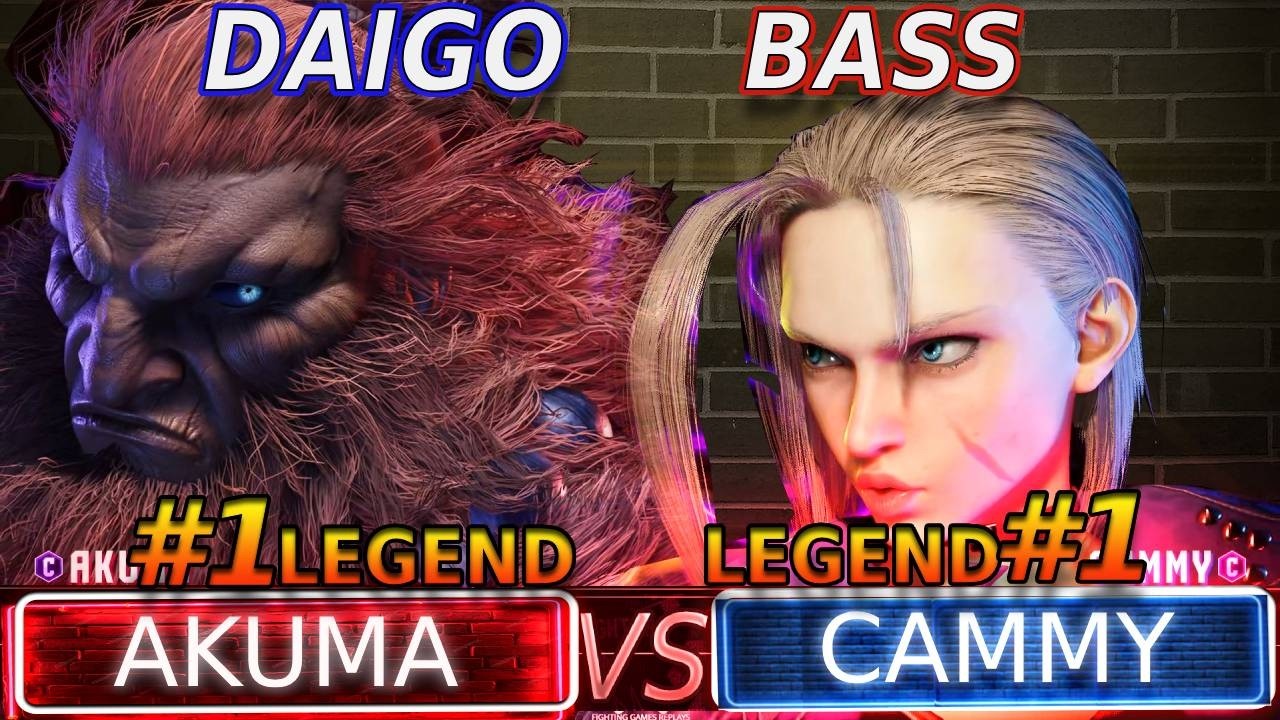 🔥DAIGO ( AKUMA ) VS BASS ( CAMMY ) 🔥 Street Fighter 6 Ranked Match