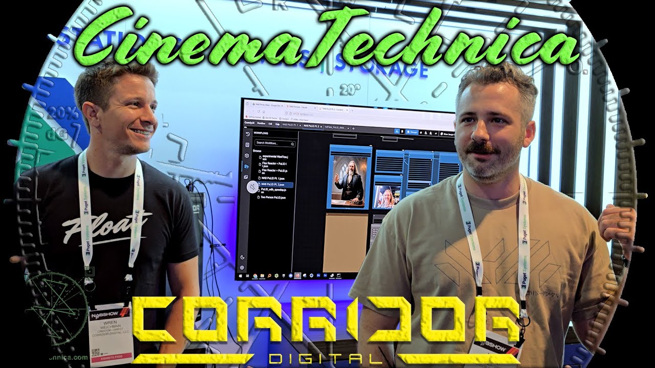 Corridor Crew AI Demo at Puget Systems - NAB 2025