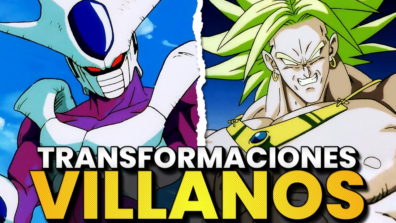 Las 10 Mejores Transformaciones de VILLANOS en DRAGON BALL Z