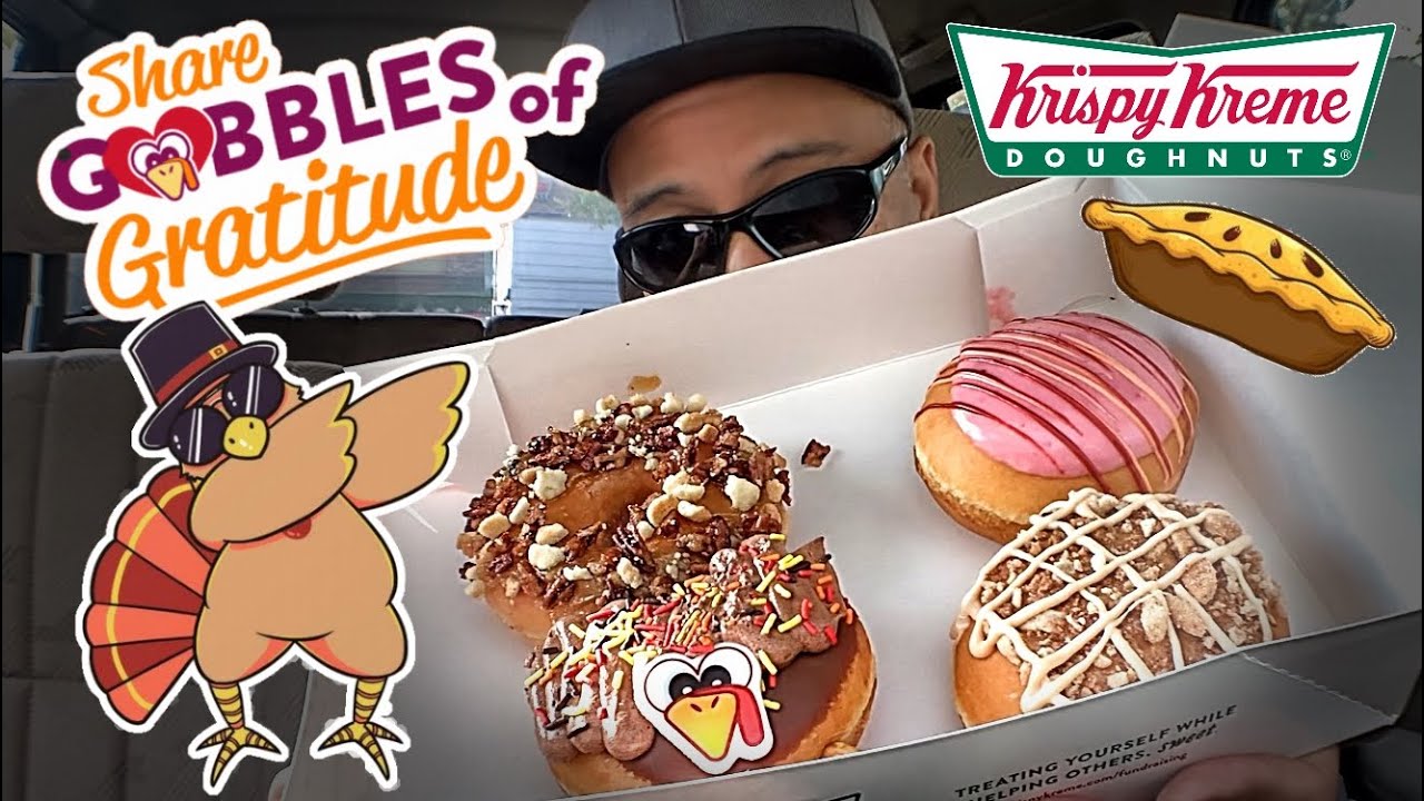 KRISPY KREME NEW THANKSGIVING DONUTS