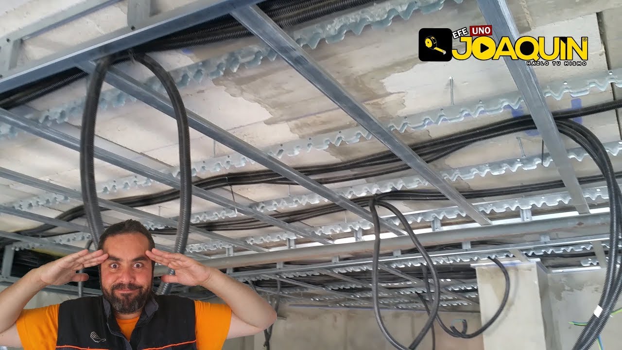 COMO HACER UN TECHO DE PLADUR O CARTÓN YESO / CIELORRASO SUSPENDIDO