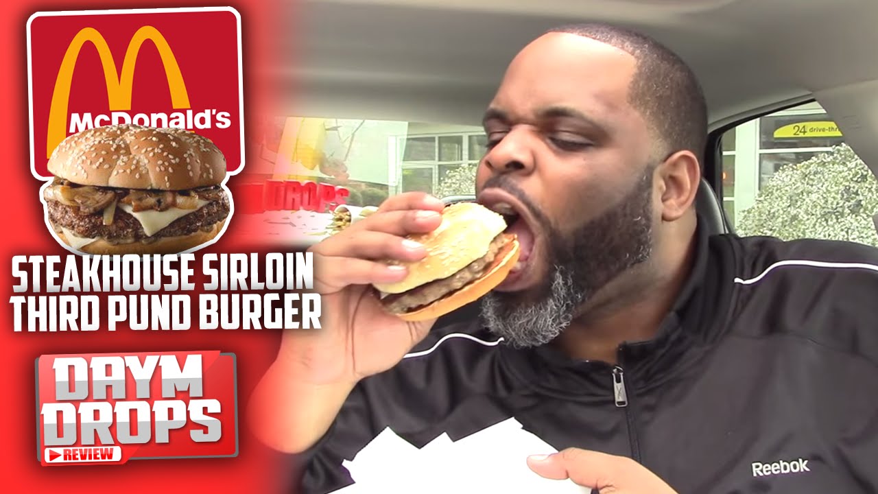 McDonald's Steakhouse Sirloin Third Pound Burger
