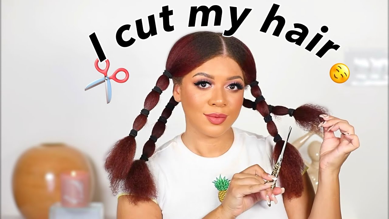 Я ПОДСТРИГЛА ВОЛОСЫ ✂️ ВАУ 🤩 Какая разница! Натуральные волосы на дому. Женская стрижка 👩🏽‍🦱 Новы...