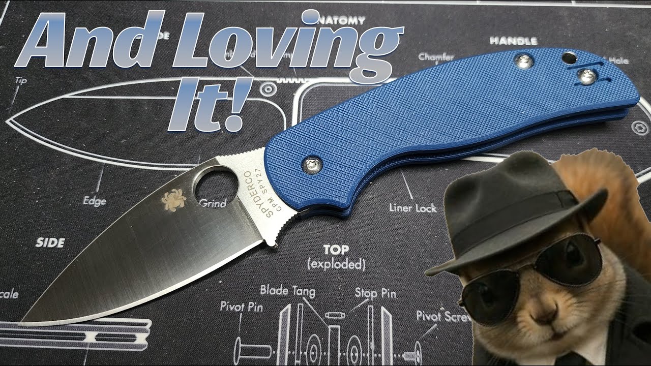 Настолько хорош, что мне пришлось купить второй Spyderco Sage 5. На этот раз в варианте SPY27 и с...