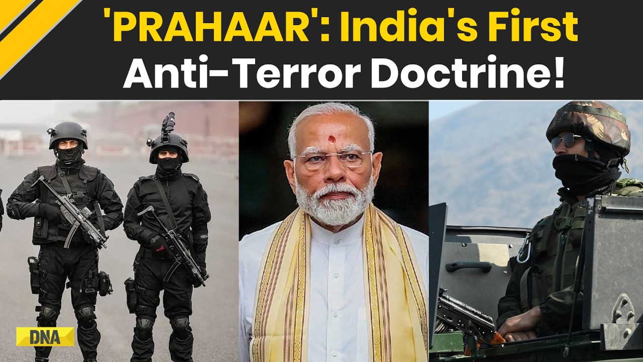 PRAHAAR: India's First Anti-Terror Doctrine, Cross-Border Terror, Cyber And Drone Threat In Focus