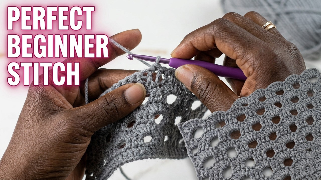 🌸 Beautiful Crochet Stitches For Beginners